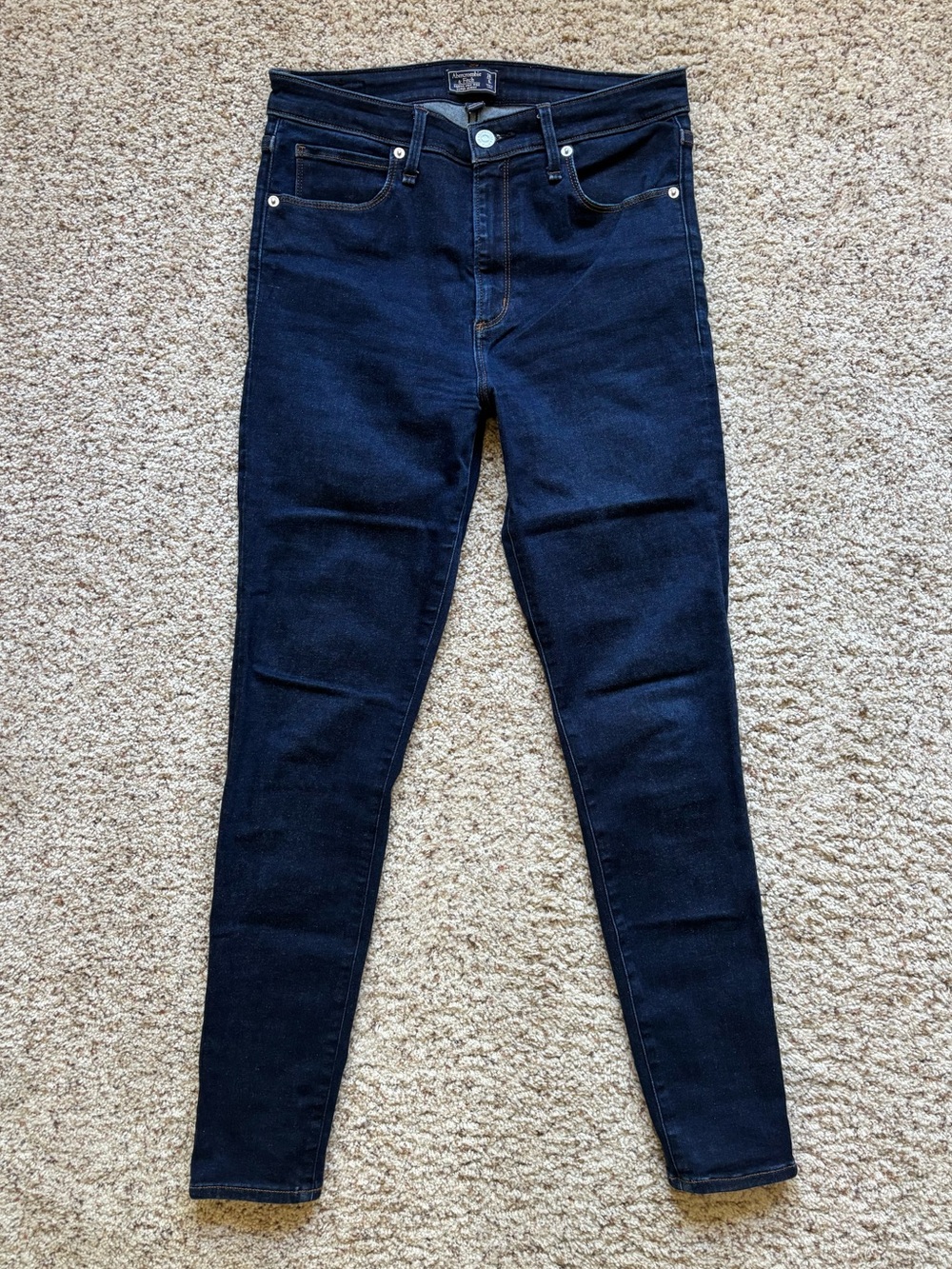 Abercrombie & Fitch Simone High Rise Super Skinny Jeans size 28